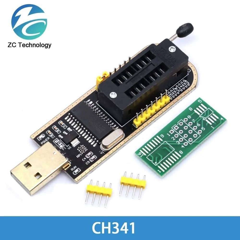 Orijinal CH341A 24 25 Serisi EEPROM Flash BIOS USB Programlayıcı Modülü ...